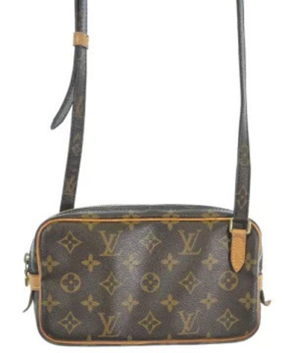Louis Vuitton Shoulder Bag Brown All over